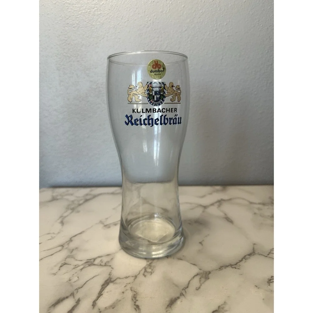 4 Vintage German Beer Pilsner Pint Glasses.‎ 8